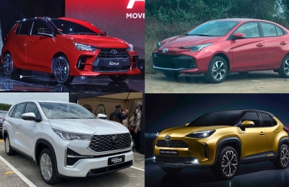 Toyota Việt Nam chuẩn bị tung liền 4 mẫu xe mới?